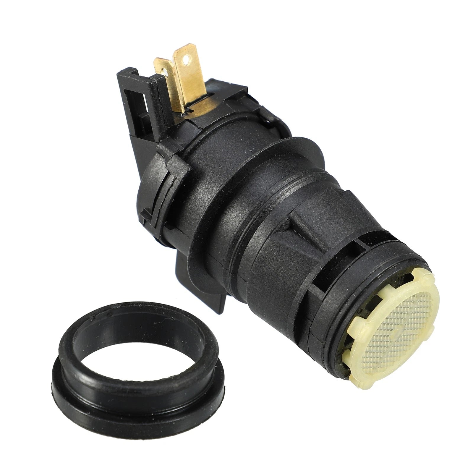 Windshield Washer Motor Pump with Grommet for Honda Civic (Pack of 1)