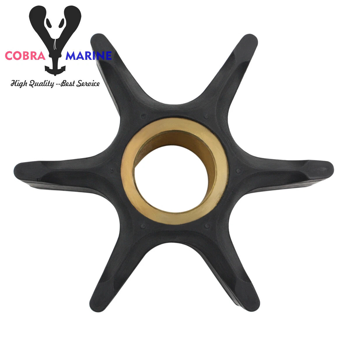 Water Pump Impeller for Johnson Evinrude OMC (395864, 397131, 435821)
