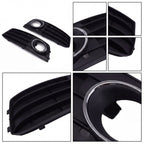 ABS Plastic Fog Light Grille Cover for Audi A4L B8 (2009–2012)