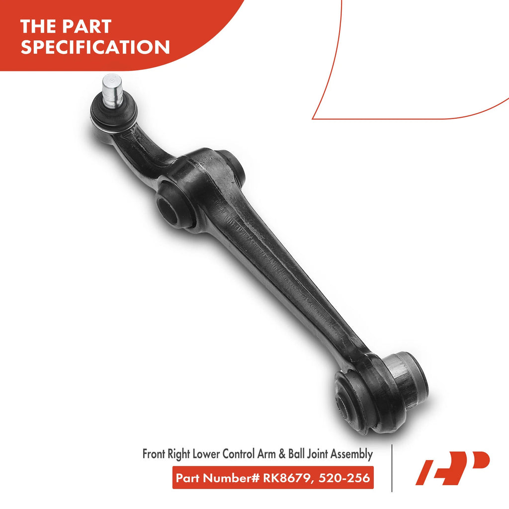 Front Right Lower Control Arm with Ball Joint for Ford Windstar (1995-2003)