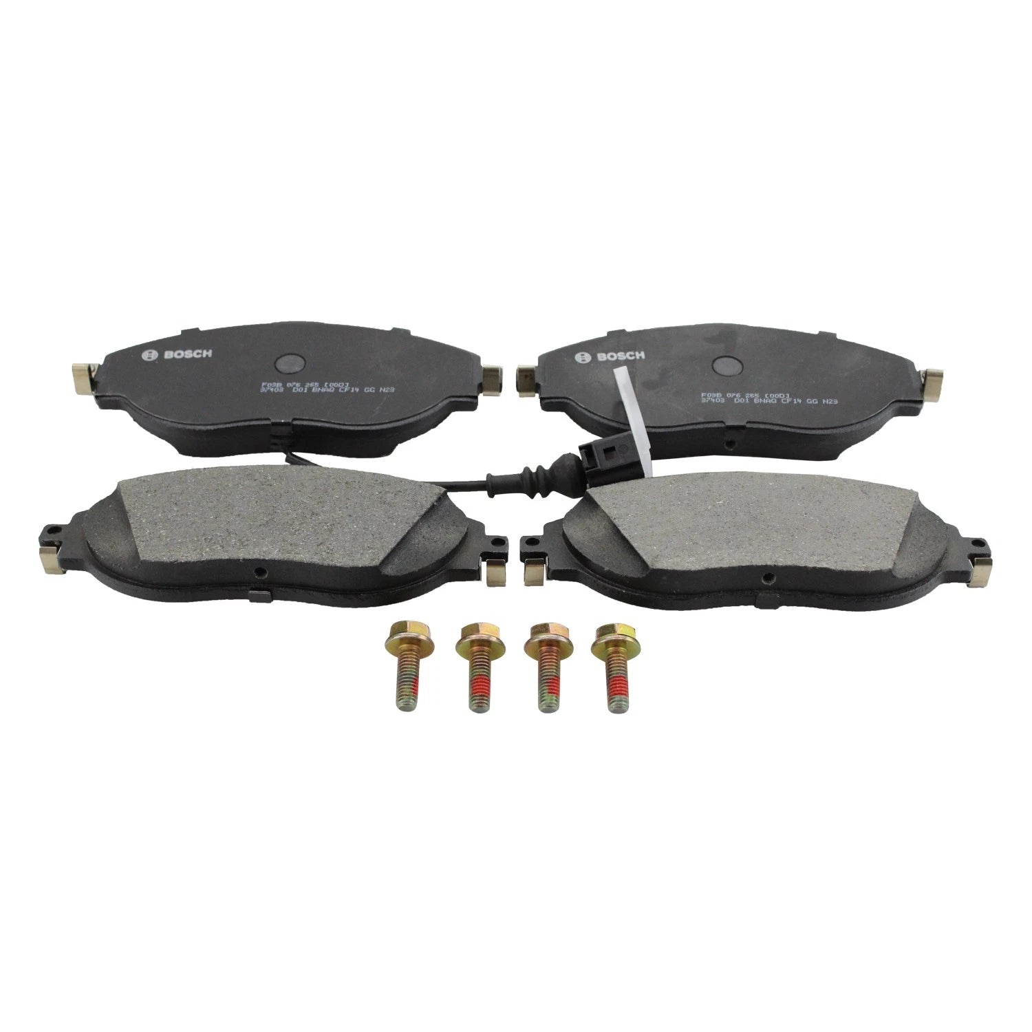 DuraGo Front Rotors & Bosch QuietCast Ceramic Pads for Golf GTI (2010–2014)