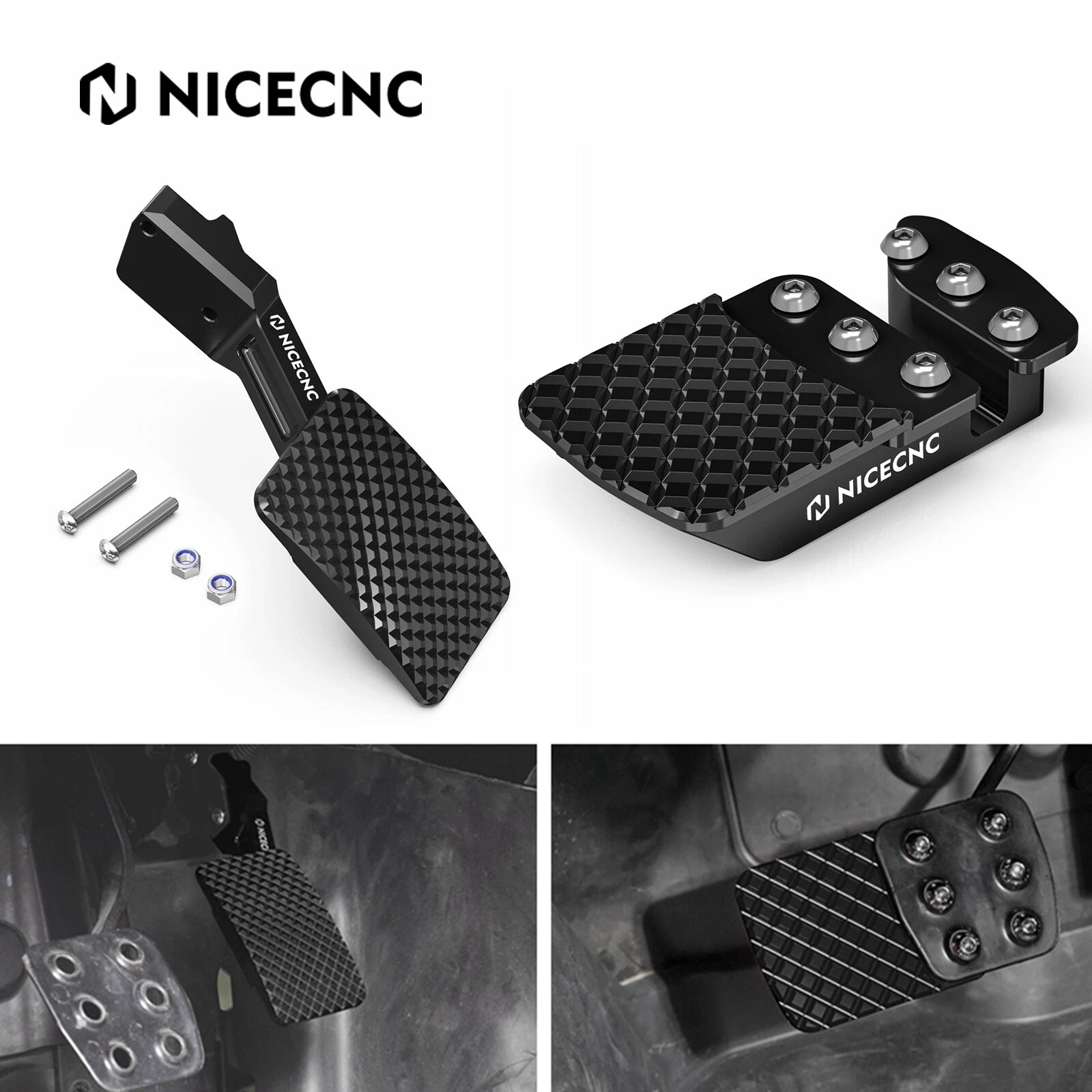 Brake Pedal Extender & Throttle Gas Extender for Can-Am Maverick X3 (2017–2023)