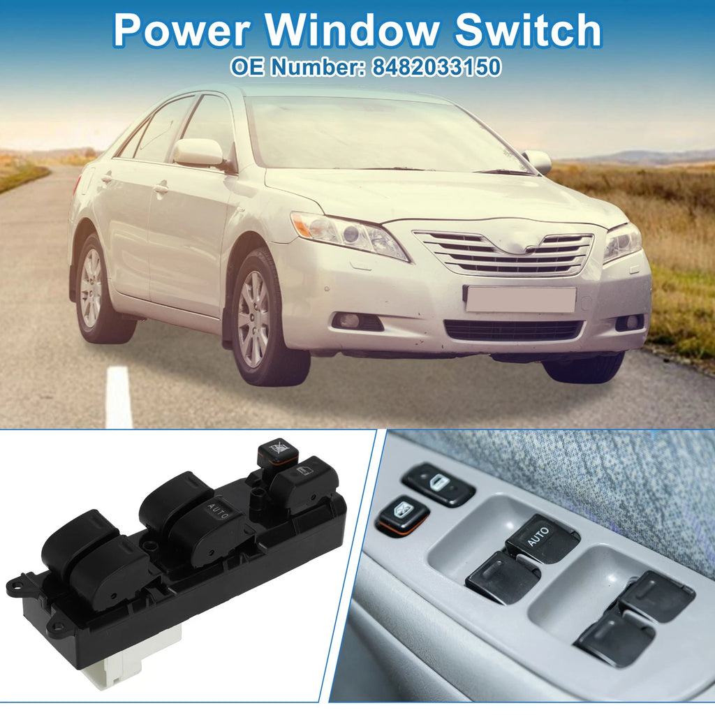 Power Window Switch for Toyota Camry (2002–2006) No. 8482033150