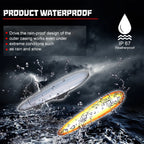 Clear Amber LED Front Side Marker Lights for Nissan Maxima (2000–2003)