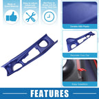 Cup Holder Panel Cover Trim for Toyota CHR (2017–2021) - Blue