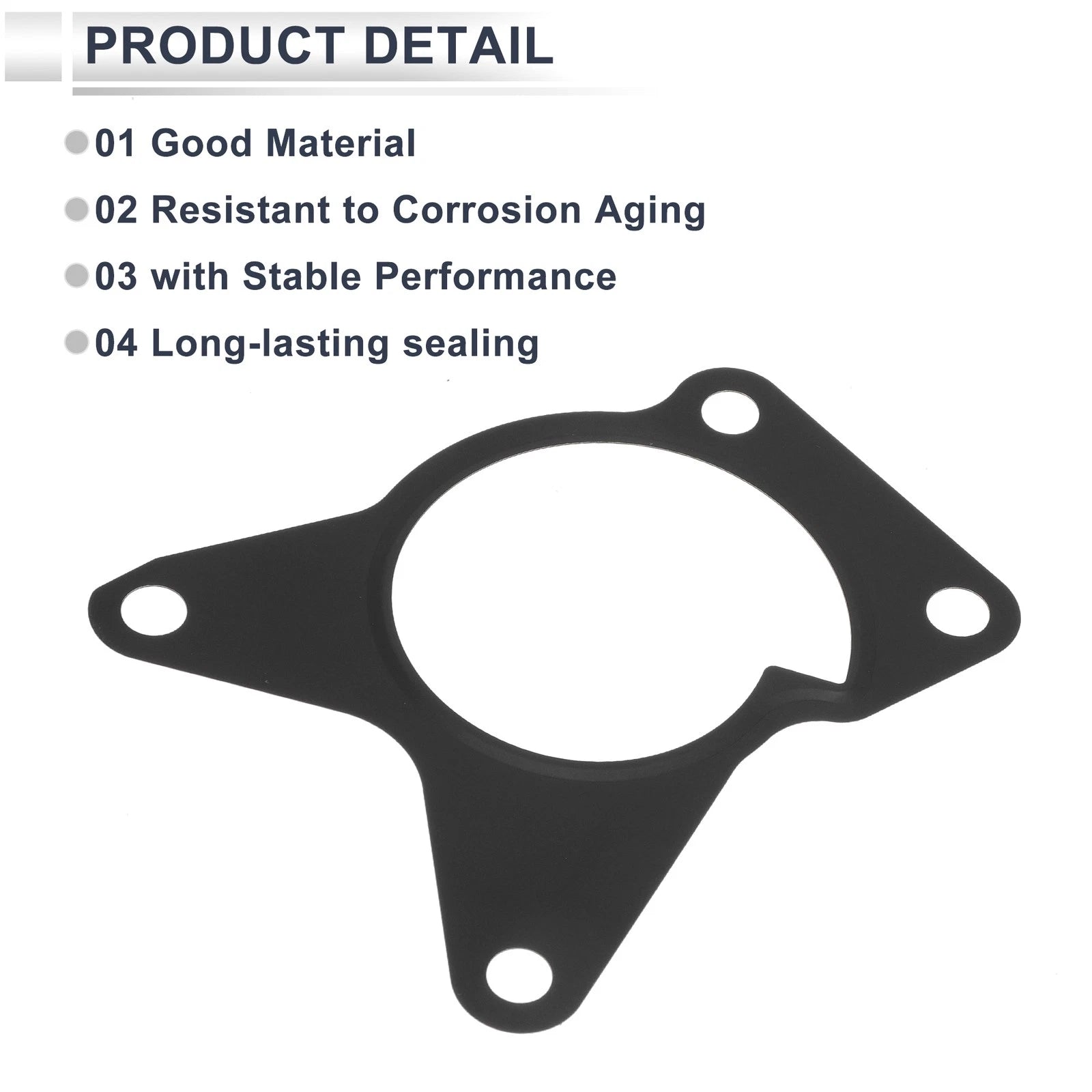 Water Pump Gasket No. 21014EN200 for Nissan Cube (2011–2014) Rubber 1Pc