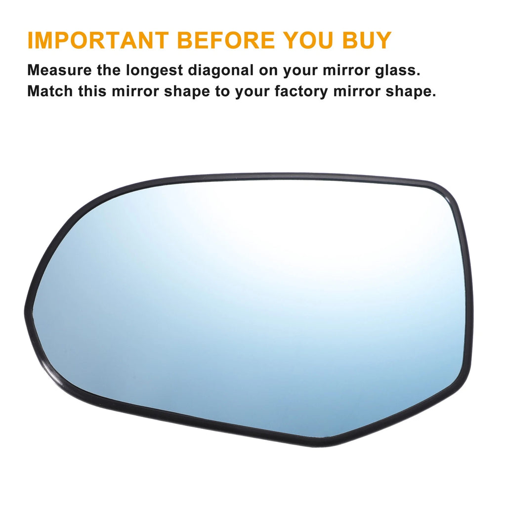 Left Side Heated Blue Mirror Glass for Honda Odyssey (2006–2008)