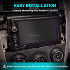 Double Din Car Stereo Installation Kit for Honda CR-V (2007–2011)