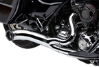 Cobra 2-into-1 Exhaust for Harley Electra Glide/Road Glide (2009–2016) Chrome