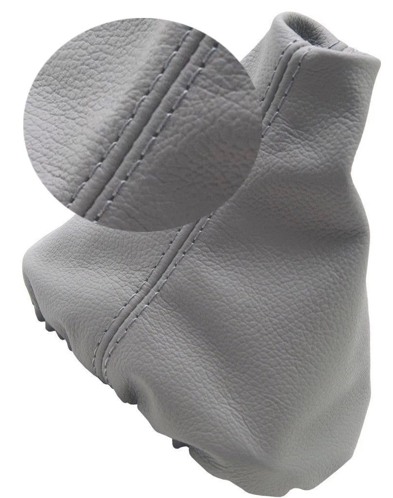 Leather Manual Shift Boot for VW Jetta Vento Bora (1991–1998) Gray