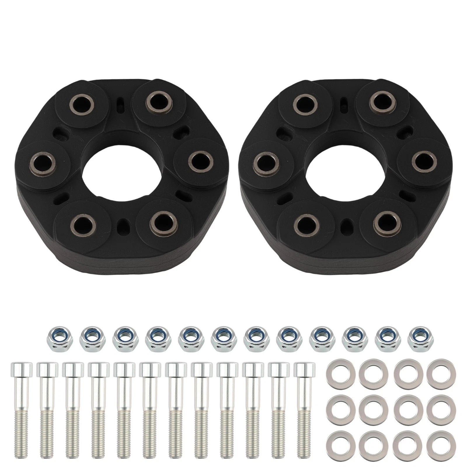 Set of 2 Driveshaft Joints for Mercedes W211 E350 (2006–2009), W212 E500 (2003–2005)