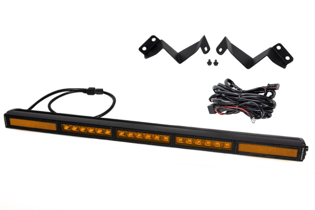 Stealth Amber LED Light Bar Kit 30 in Combo for Toyota Tacoma (2016–2023)