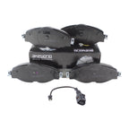 Front Ceramic Disc Brake Pads for Audi A3 TT Quattro Arteon Golf GTI (2015–2023)