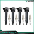 Ignition Coils & Spark Plugs for Toyota Corolla (2009–2010), Matrix (2009–2013)