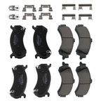8pcs Ceramic Brake Pads Kit for Chevrolet Tahoe/GMC Yukon (2000–2006)