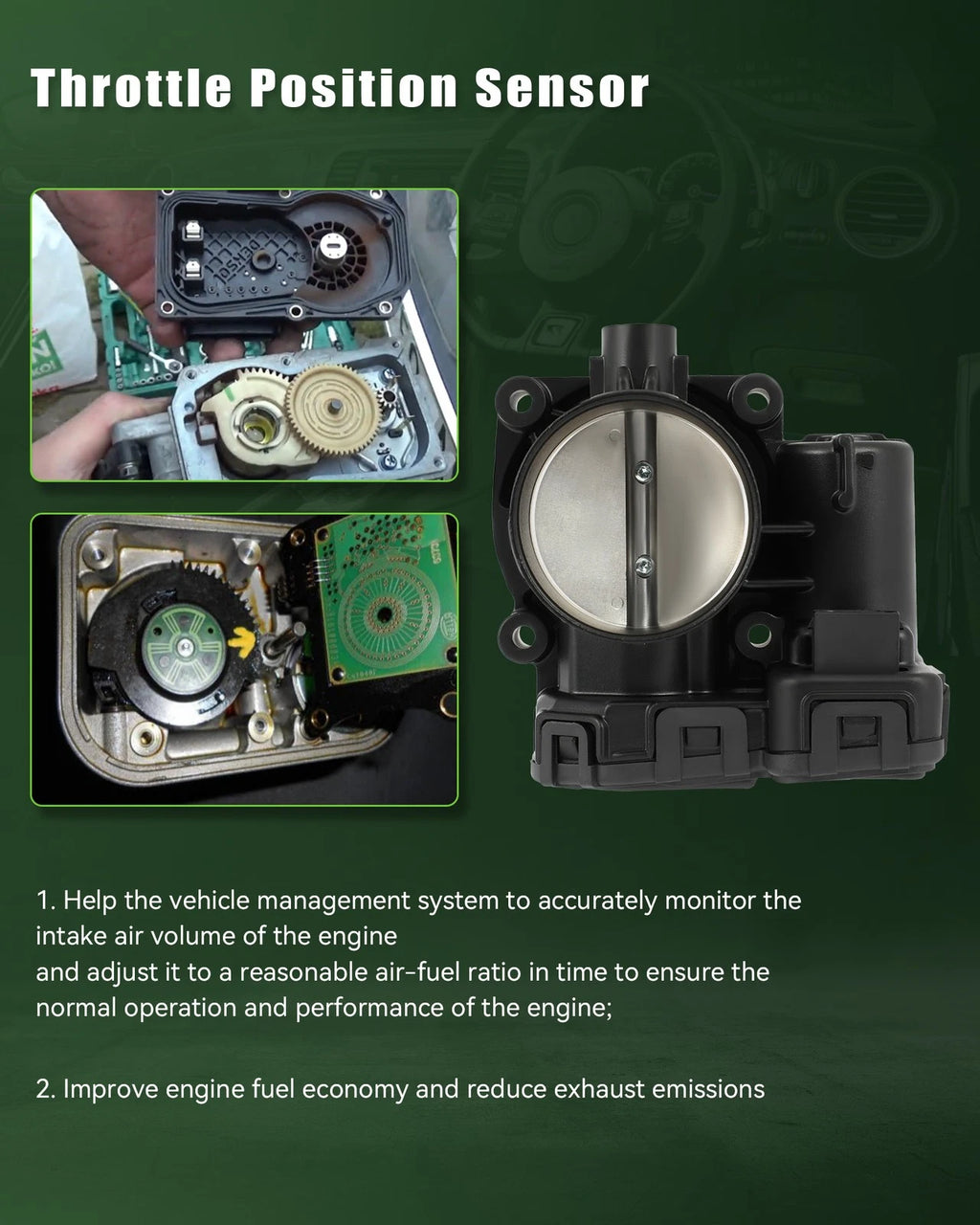 Throttle Body for Chrysler Town & Country, Dodge Grand Caravan (2008–2010)