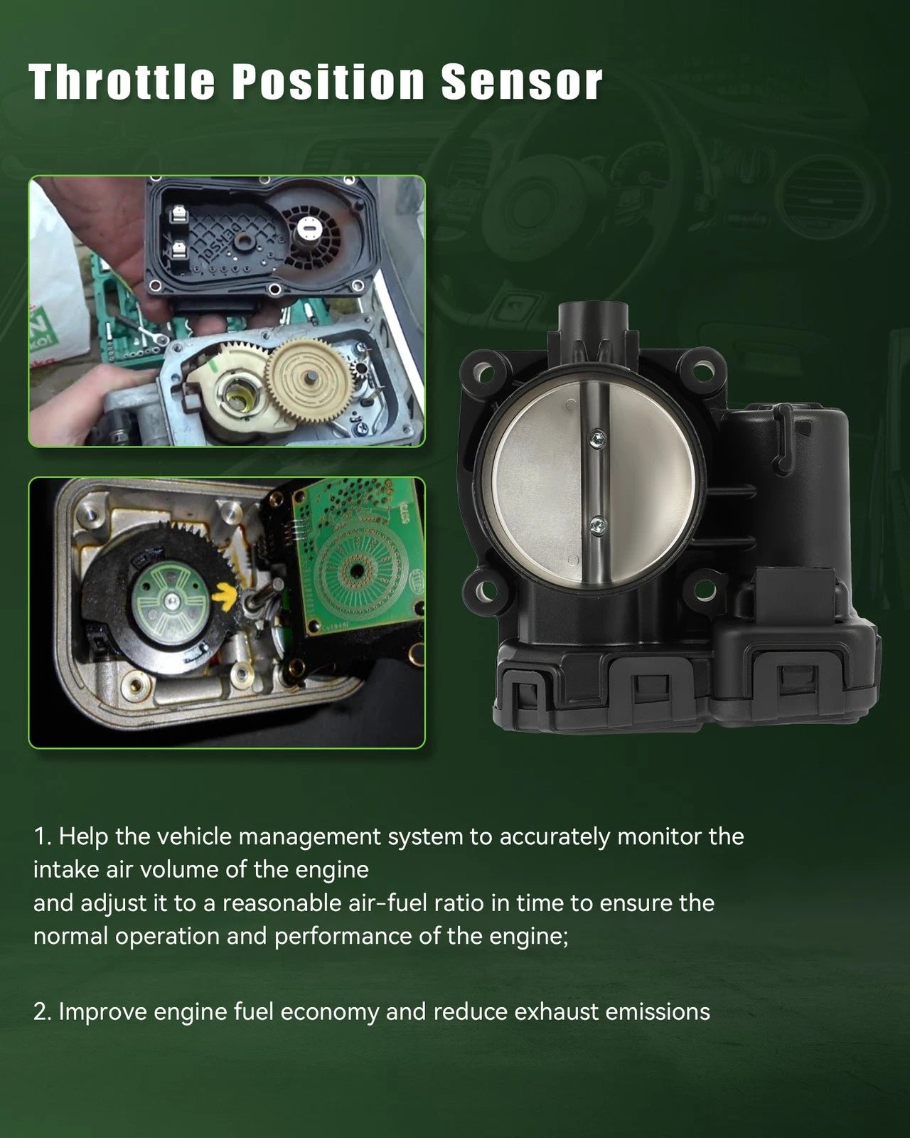 Throttle Body for Chrysler Town & Country, Dodge Grand Caravan (2008–2010)
