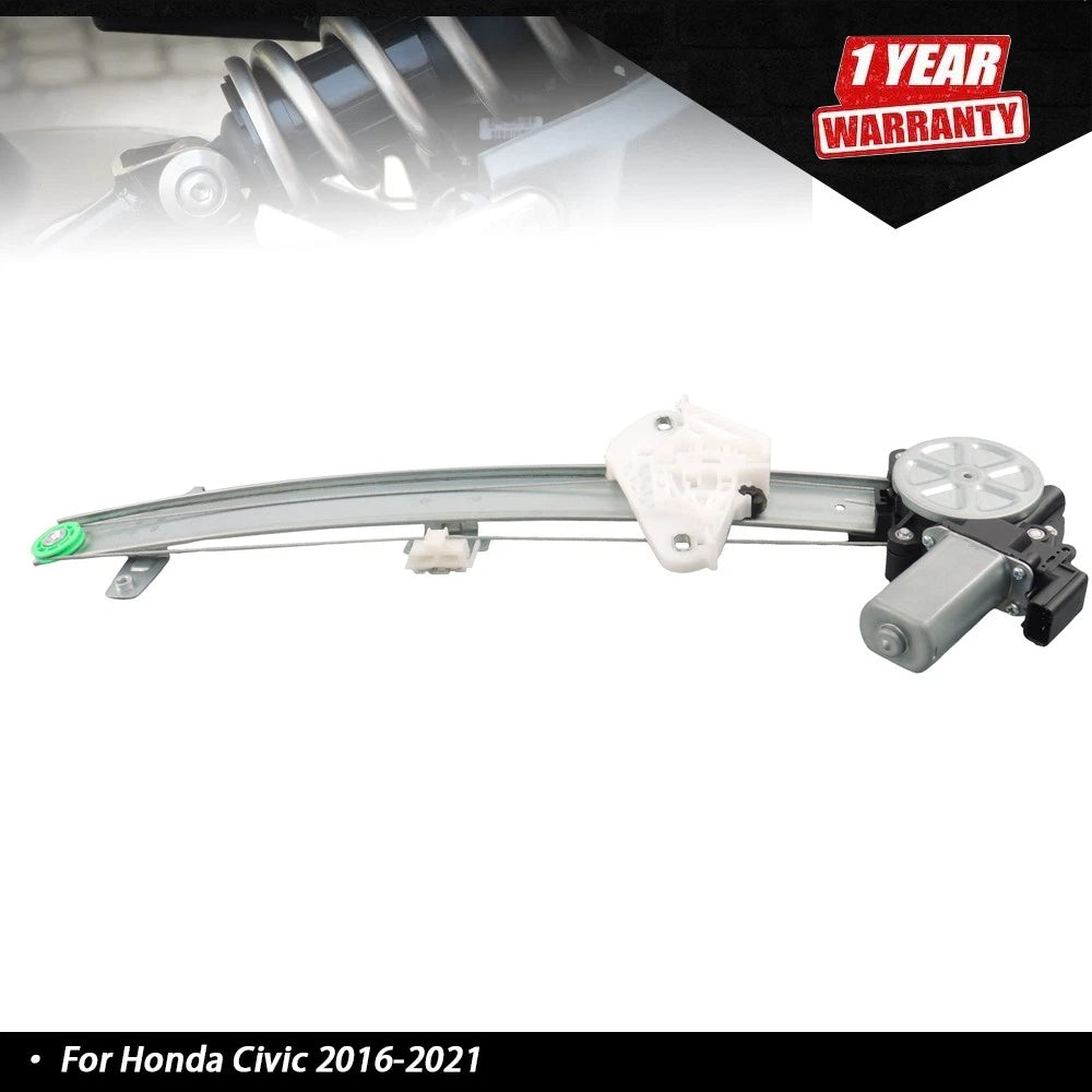 Front Left Window Lift Regulator Assembly for Honda Civic (2016â2021)