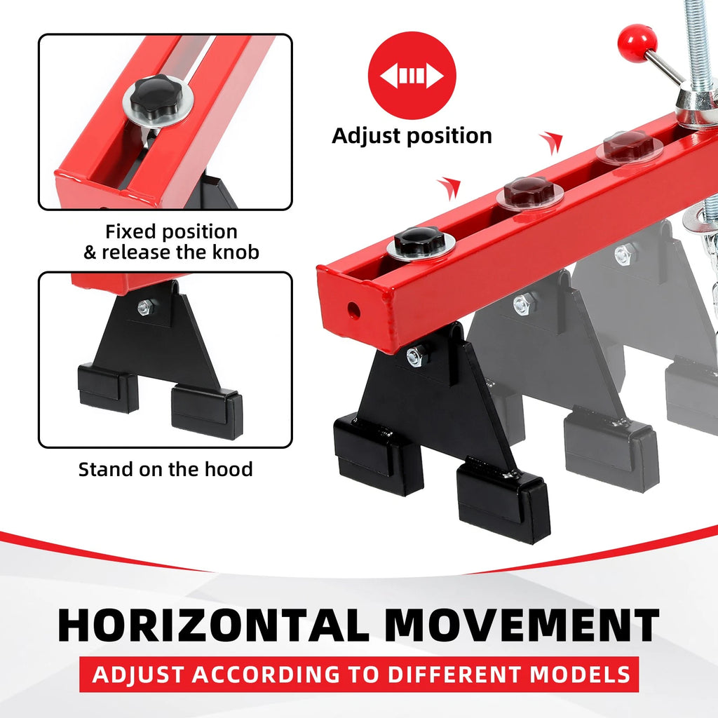 Engine Support Bar for Heavy Duty Vehicles (1100lb Capacity)