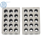 Set of 10 Precision 1/8 × 5" 23 Hole 1-2-3 Blocks for Automotive Use