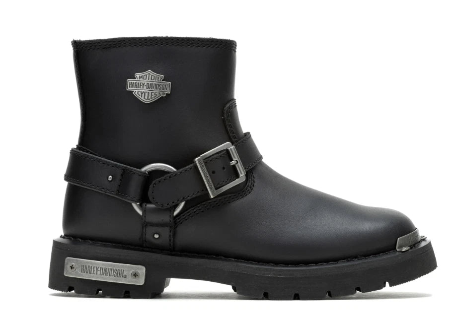 Women's Devi 5.5" Black Motorcycle Boots for Harley-Davidson (OEM D87304)