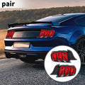 OLED Tail Lights Assembly for Ford Mustang 2015-2016 - Black 2 x Lights