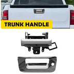 Set of 2 Rear Tailgate Handles with Bezel Chrome for GMC Sierra 1500 (2009–2013)