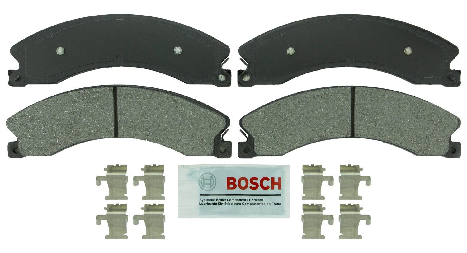 Bosch Rear Blue Brake Pads w/ Hardware for