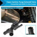 Vapor Canister Purge Solenoid Valve for BMW X1 Mini Cooper (2011–2015) 13907614013