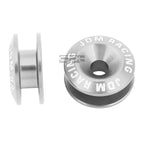 Quick Release Fastener Kit for Silver Car Bumper/Fender/Trunk/Hatch