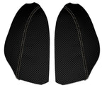 Armrest Door Panel Cover for Lexus GX 470 (2003–2007) Carbon Beige Stitch