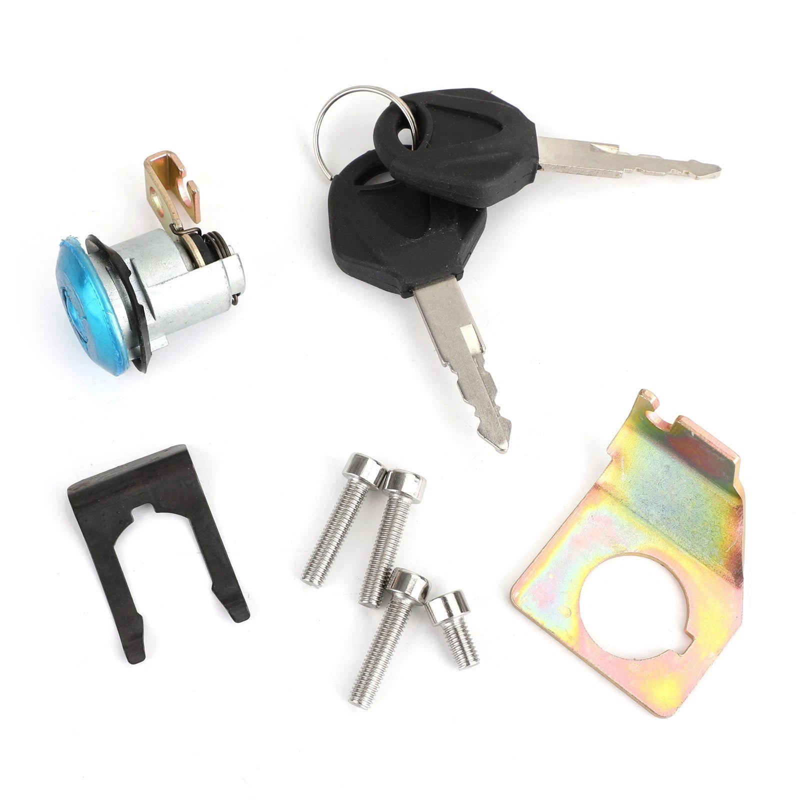 Ignition Key Switch Fuel Cap Seat Lock Set for Suzuki DL650 V-Strom 650 (2012–2015)
