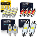 2X 41MM LED Xenon White Bulbs for Courtesy/Dome/Map Light (578 212-2)