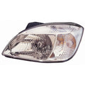 Replacement Driver Side Head Light Assembly w/Chrome Bezel for 2009-11 Kia Rio5