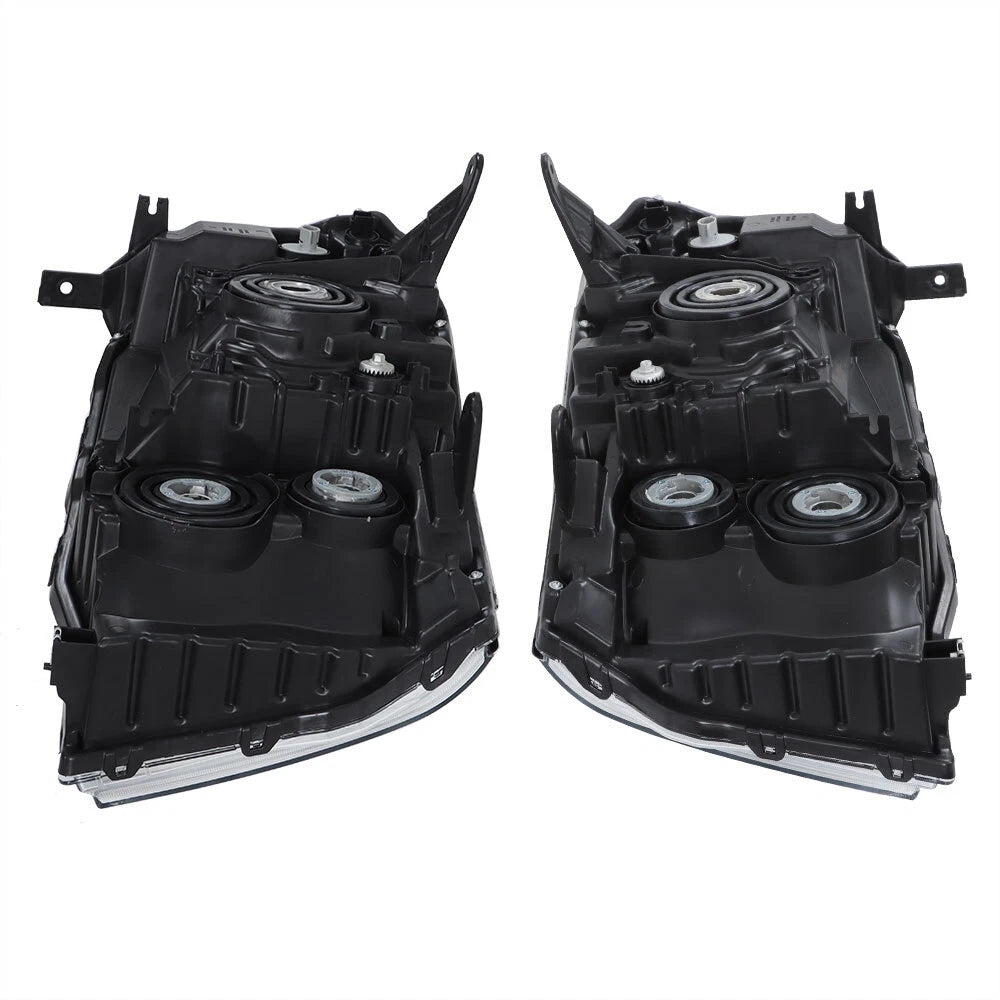 Front Headlights Pair for Honda Pilot (2009-2011) Halogen Clear