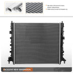 Aluminum 2-Row Radiator DPI-13598 for Chevy Camaro/Cadillac ATS (2016–2021)