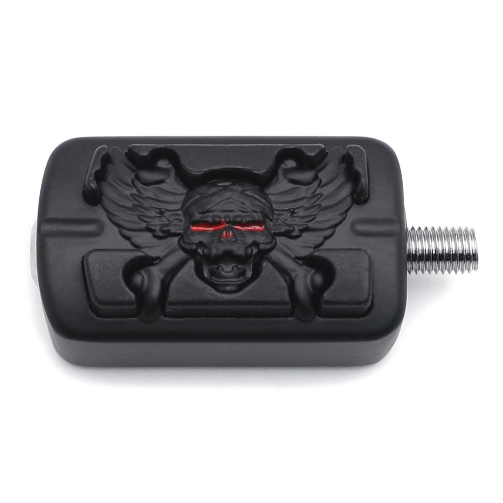 Black Zombie FootPeg Shifter Peg for Harley Street Bob FXDB (2012–2017)