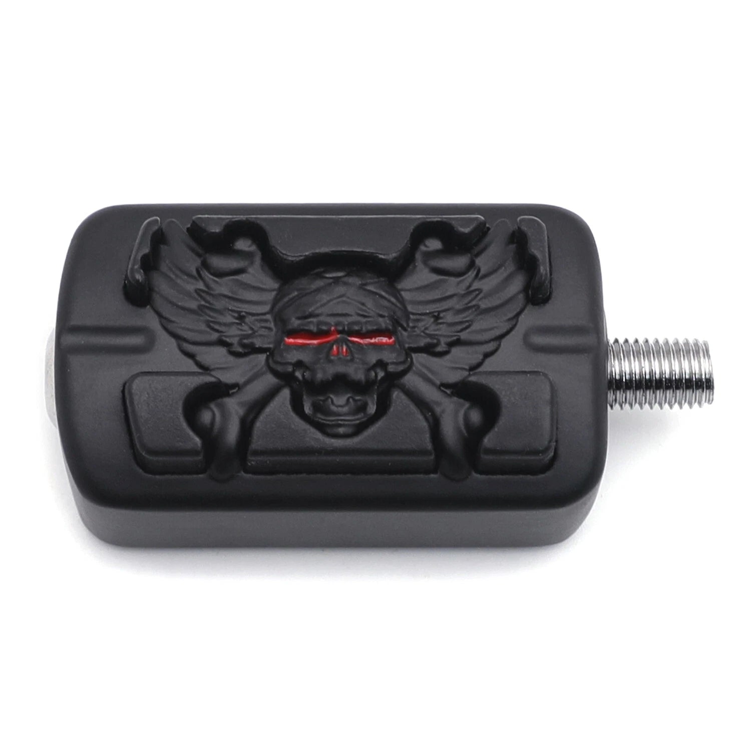 Black Zombie FootPeg Shifter Peg for Harley Street Bob FXDB (2012–2017)