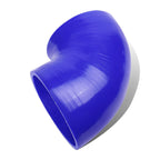 4" 200PSI 90 Degree Elbow Turbo Intake Piping Silicone Coupler Hose Blue