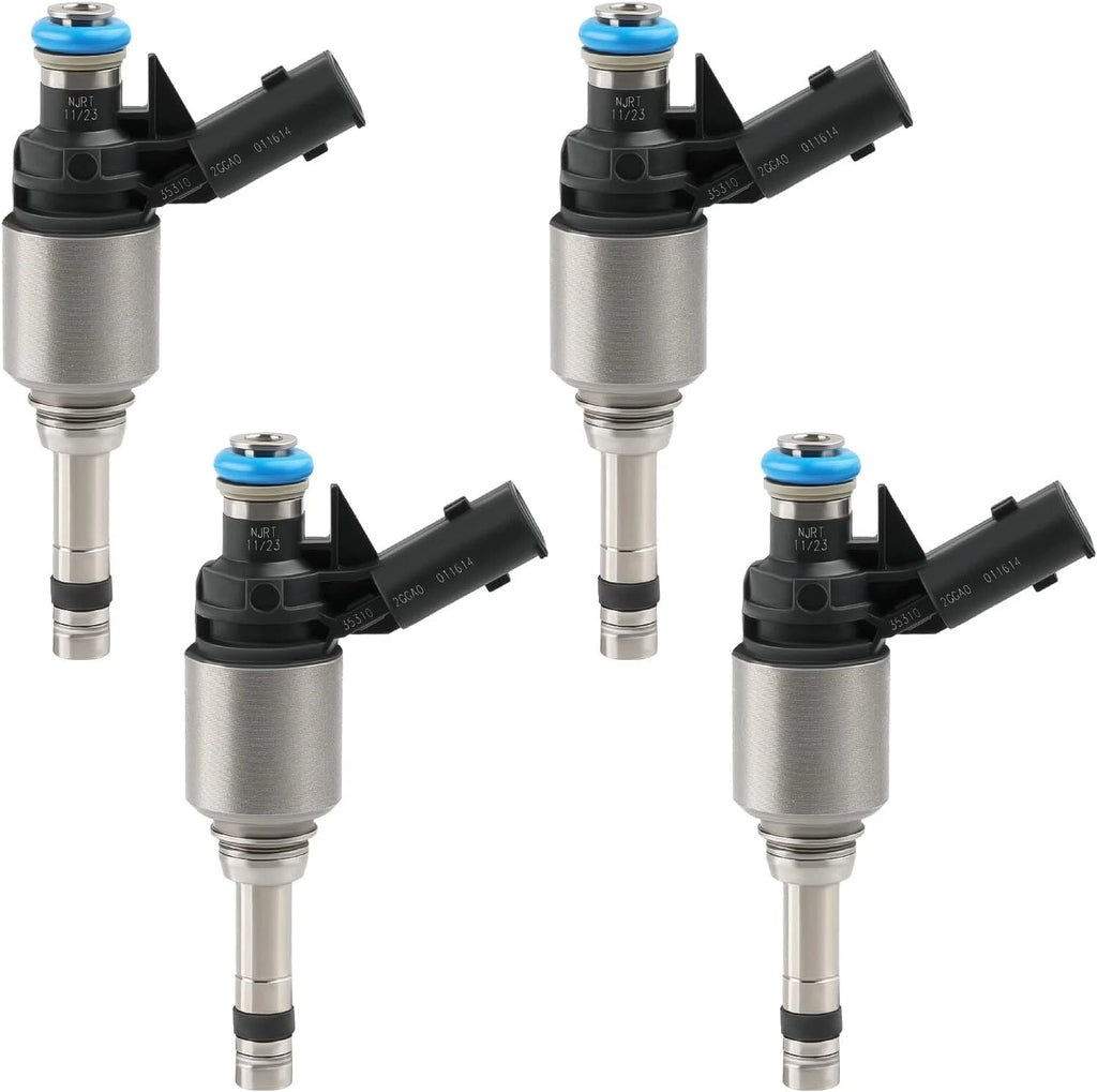 Set of 4 Fuel Injectors for Hyundai Sonata, Kia Sorento (2015–2018) 353102GGA0