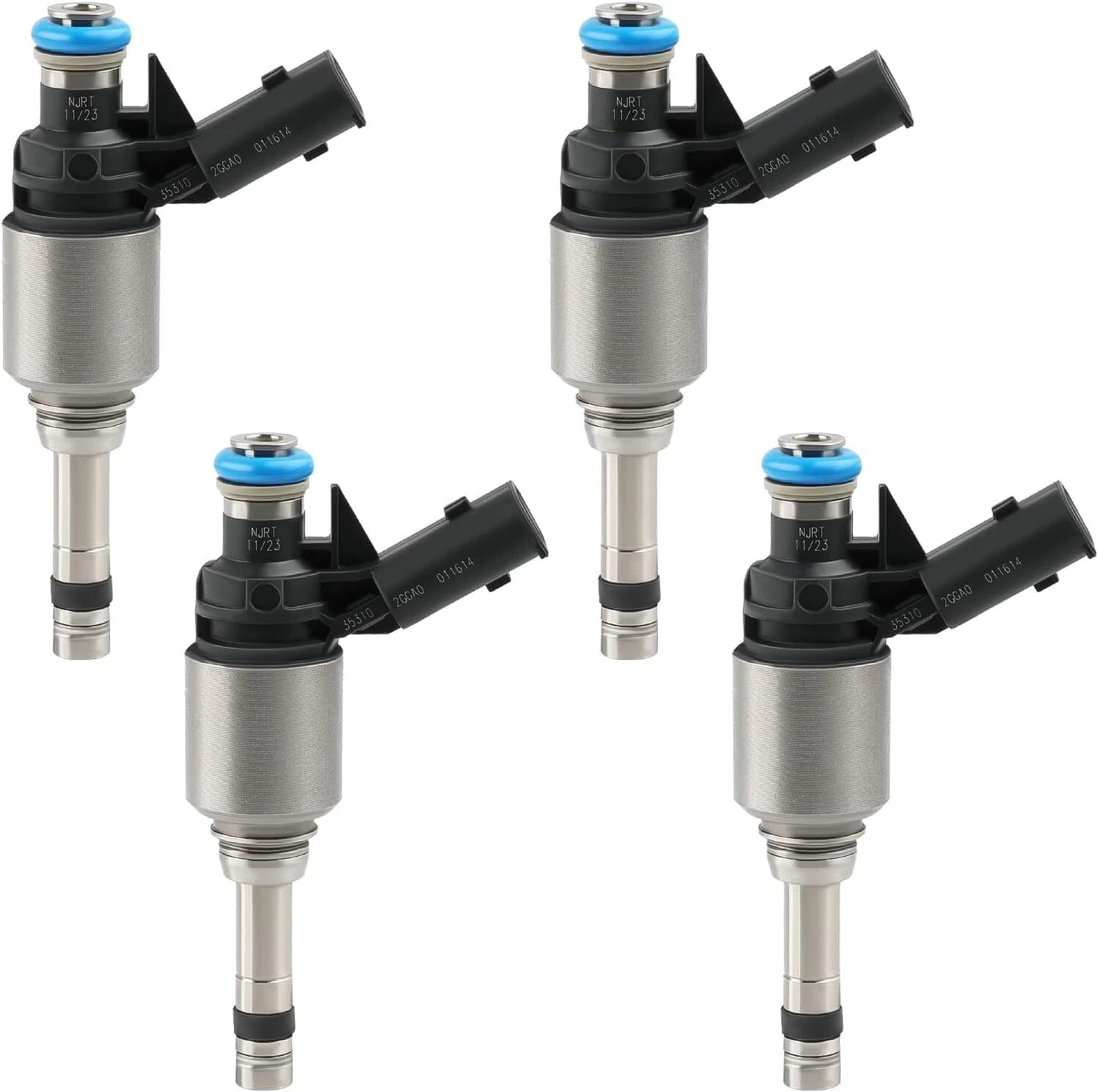 Set of 4 Fuel Injectors for Hyundai Sonata, Kia Sorento (2015–2018) 353102GGA0