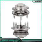 2X Front Wheel Bearing Hubs for Ford Jaguar XF XE (2016–2024) RWD