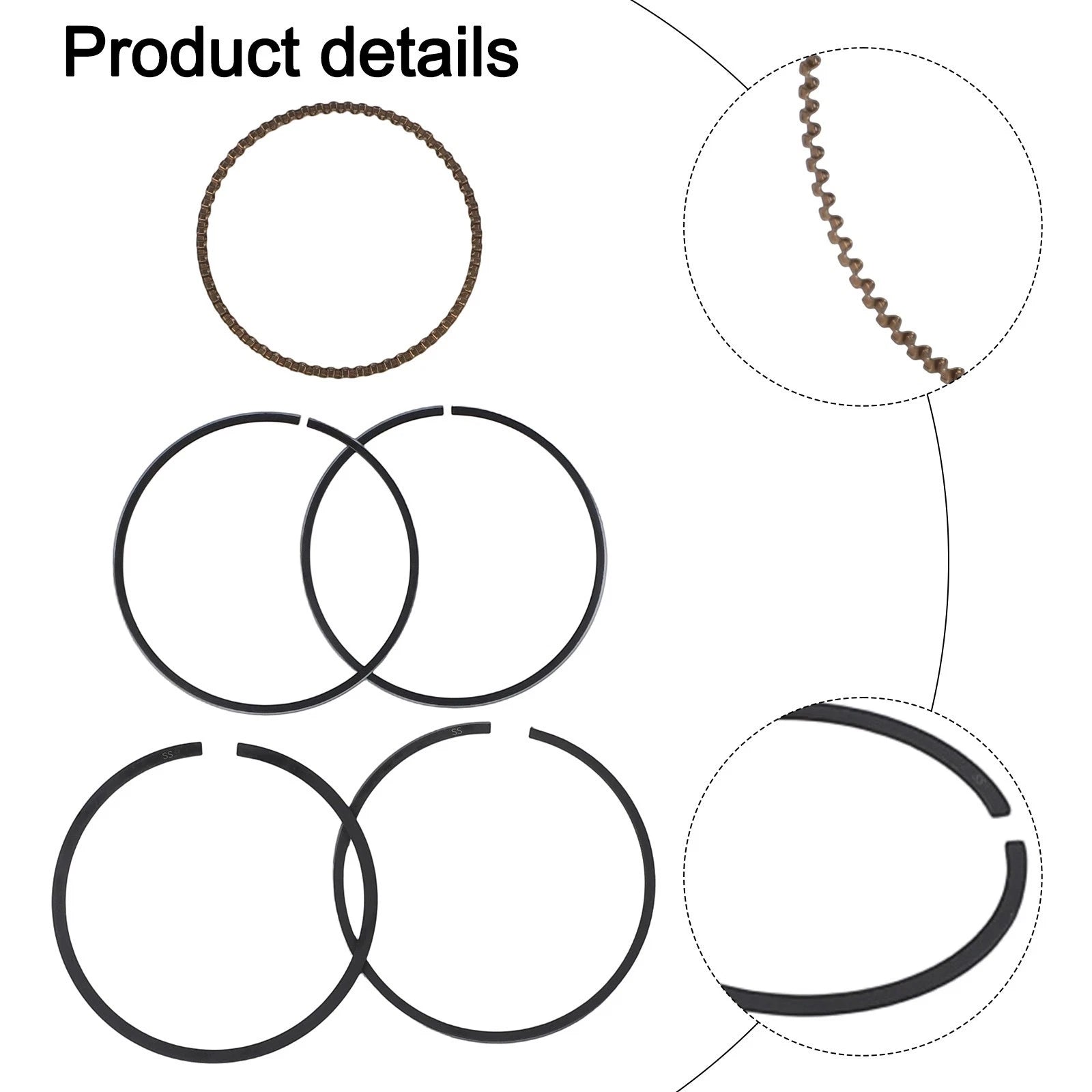 Piston Rings for Honda GX100 (2000–2023)