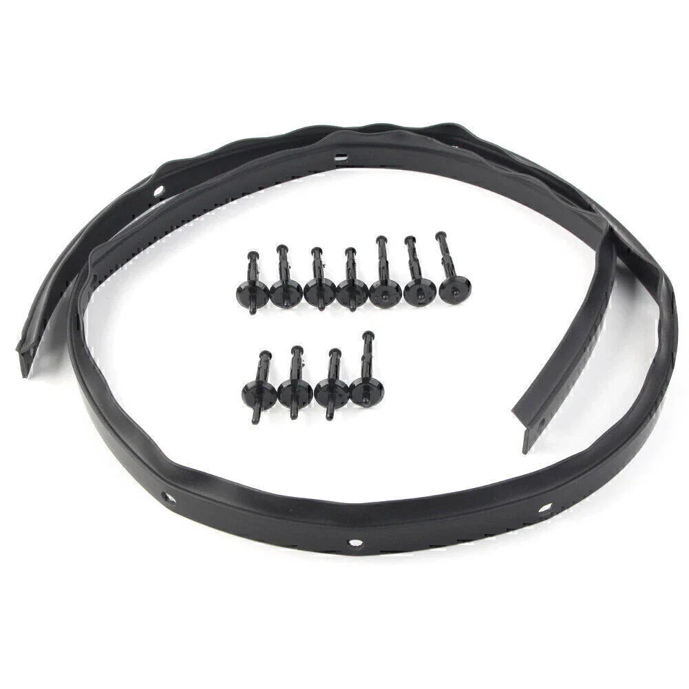 Front Bumper Hood Seal & Rivets for Dodge Challenger (2008-2019)
