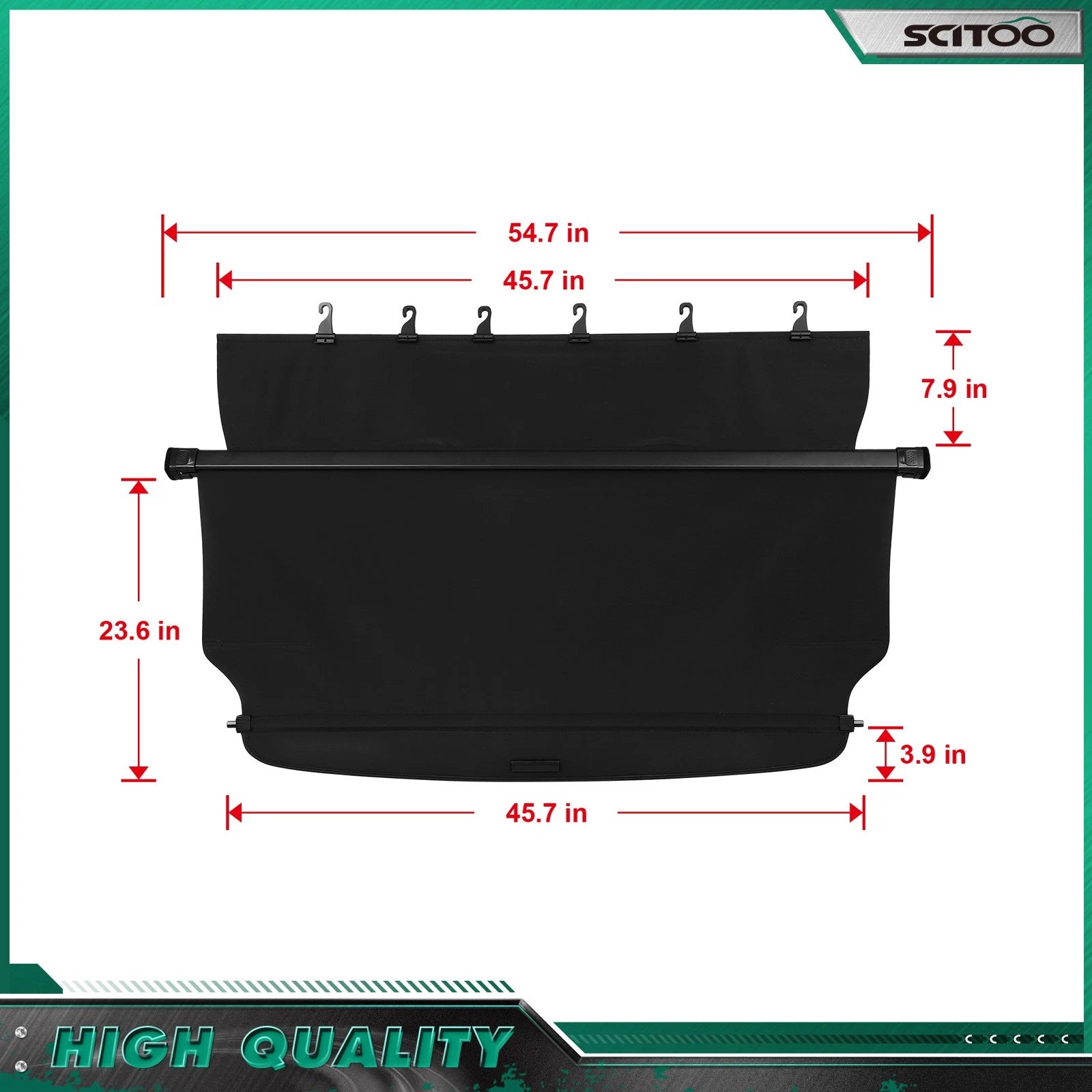 Retractable Tonneau Cover for Honda CR-V (2002–2006)