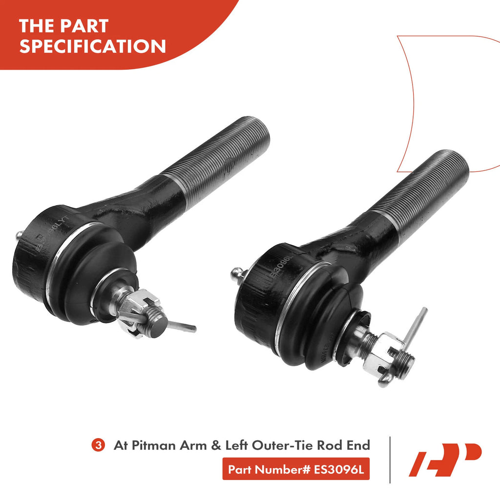 Set of 8 Front Sway Bar Link Ball Joints for Jeep Grand Cherokee