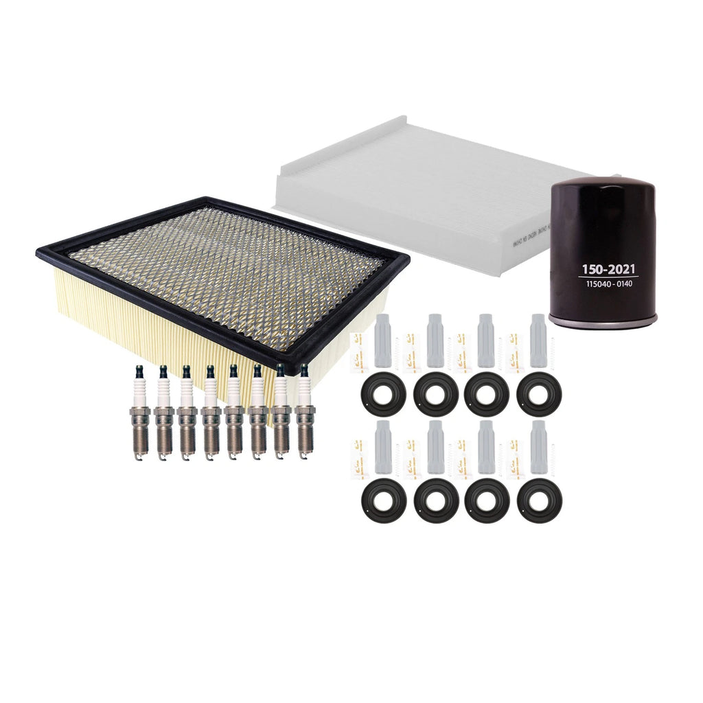 Tune Up Kit with NGK 8 Spark Plugs & Boots for F-150 5.0L V8 (2015–2020)