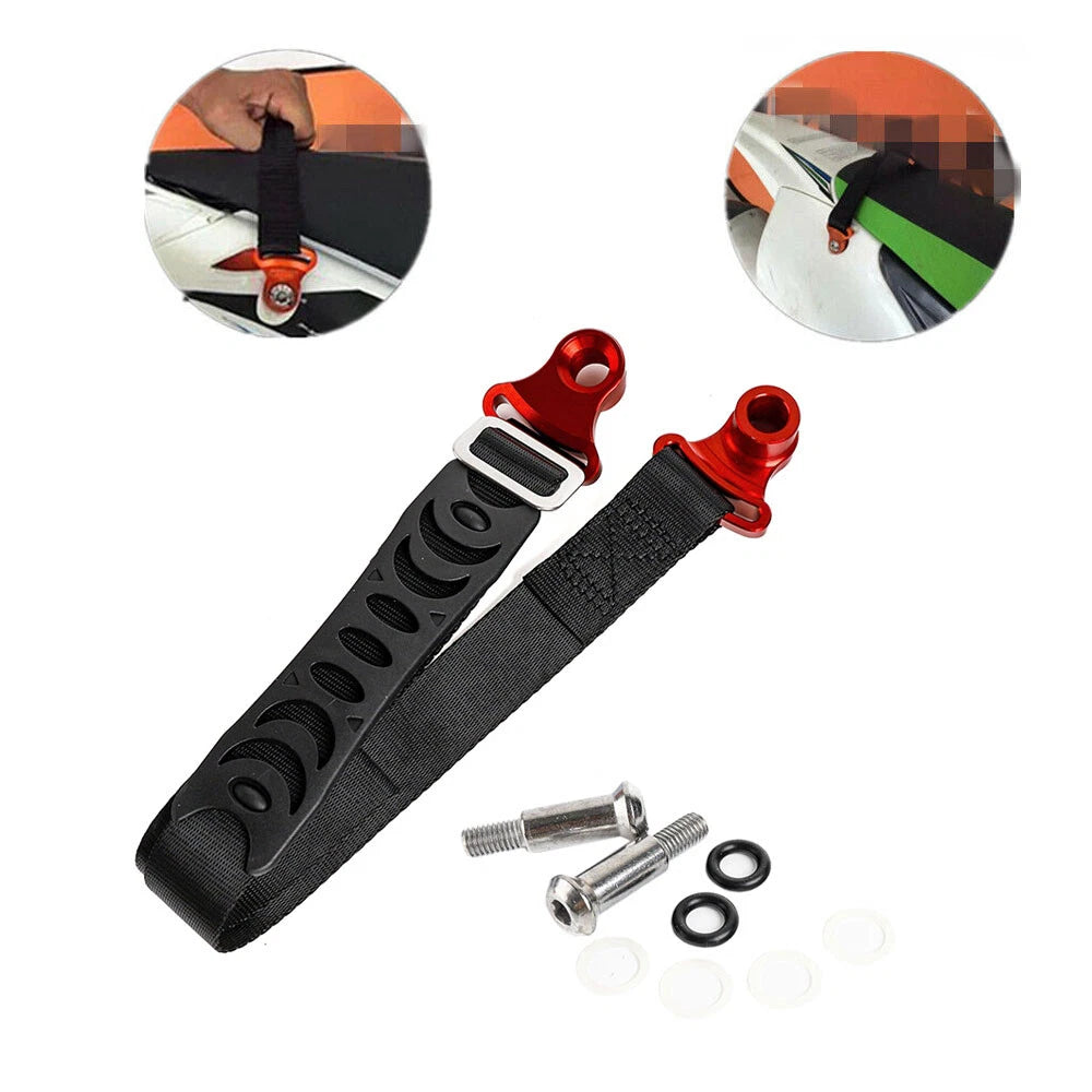 Adjustable Rear Pull Strap Sling Belt for Motorcycle Dirt Bike (280-515mm)