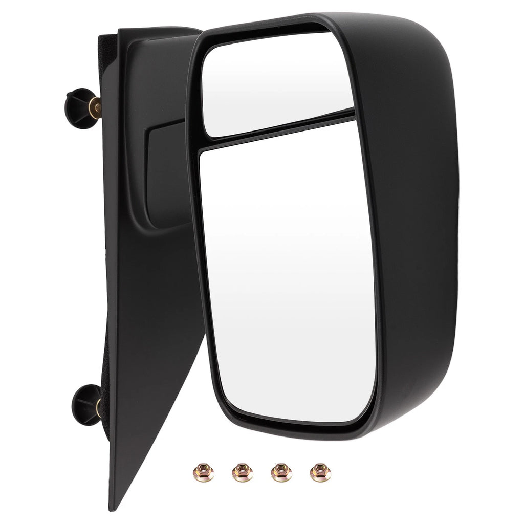 Left Side Mirror for Ford E-150 (2003–2013) Manual Fold Black 955495