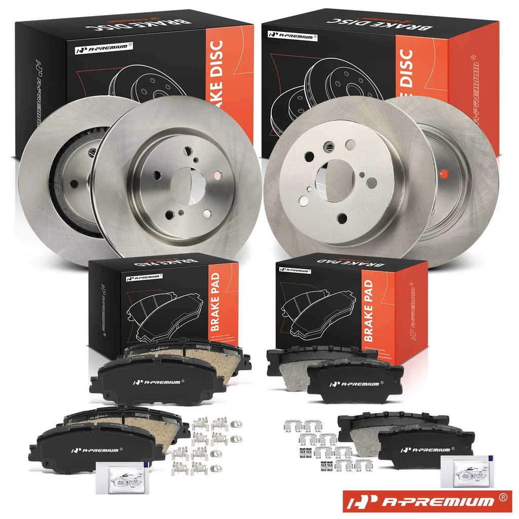 Front & Rear Disc Rotors for Toyota Camry (2018–2020)